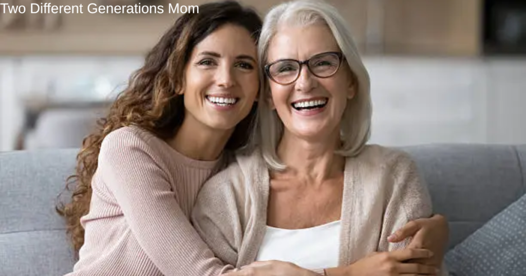 Mother giving thoughtful advice to her adult daughter during a quiet conversation