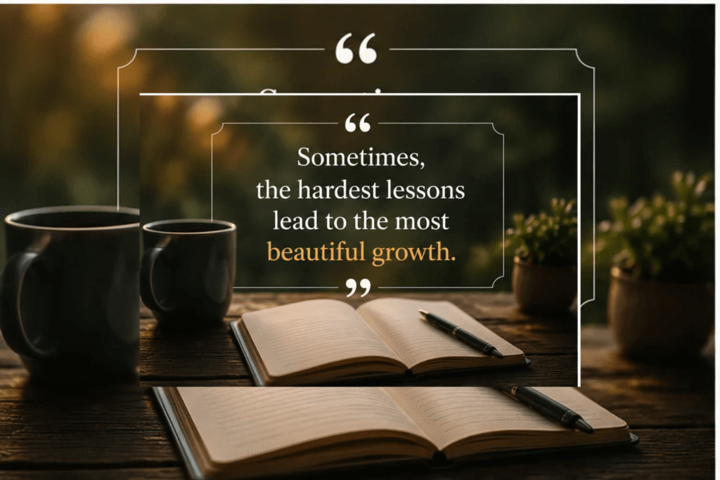 thoughtful reflections about life's bigger questions.