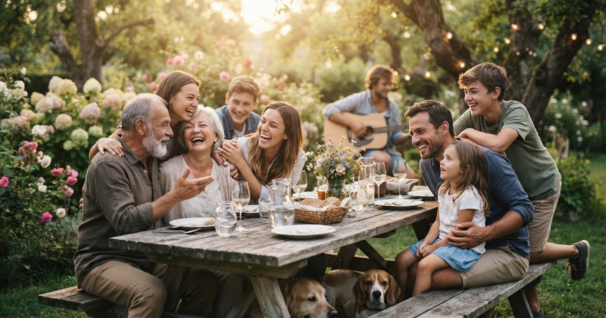 People helping each other and creating a meaningful connection