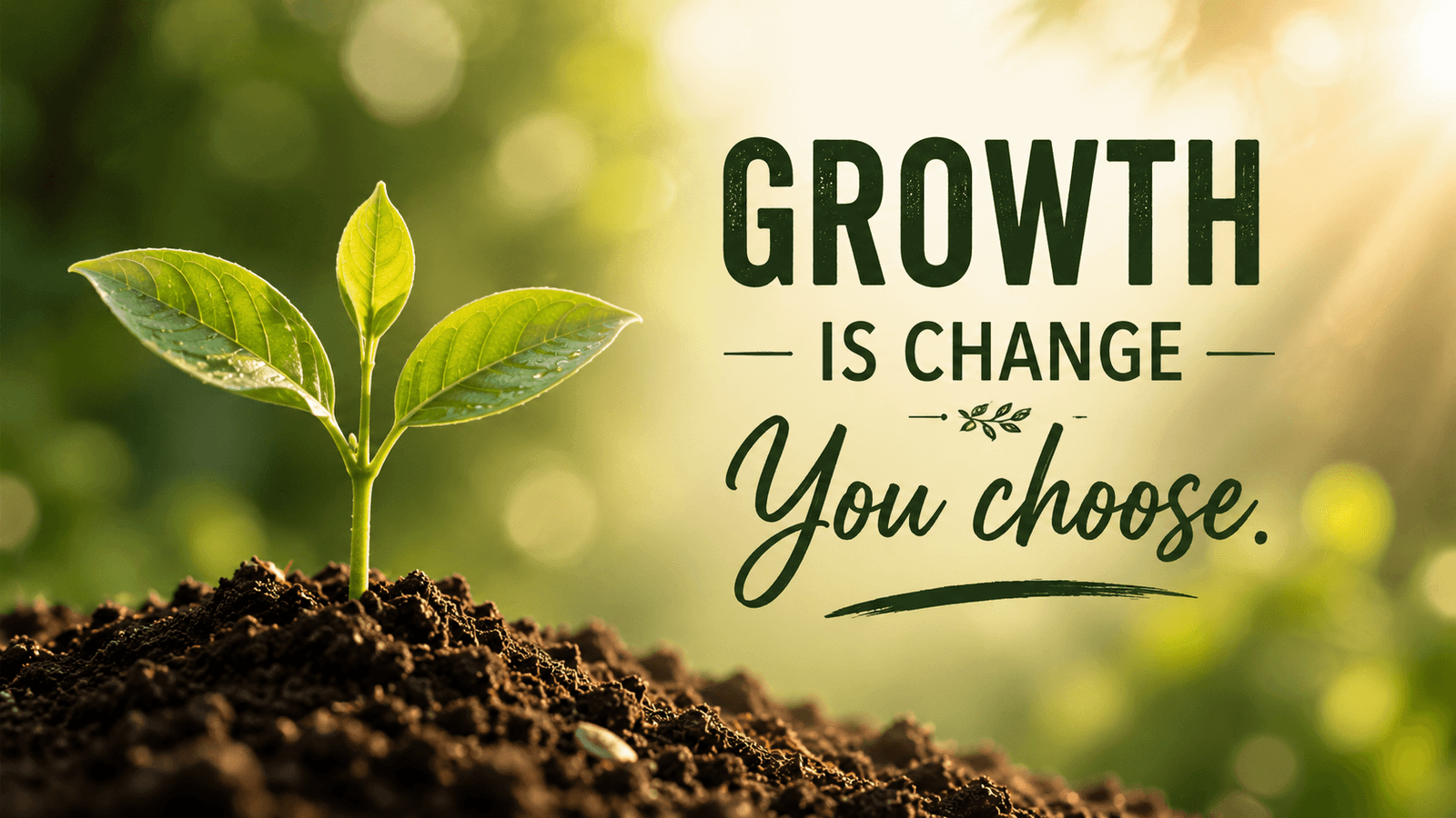 Short life quotes about growth and change
