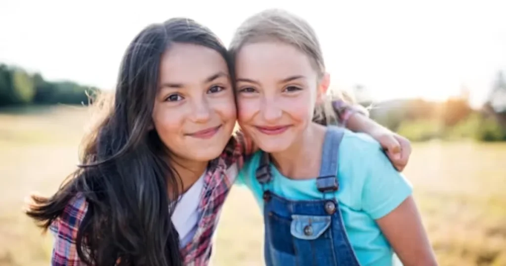 Young Sisters are in a happy mood in Sister Quotes