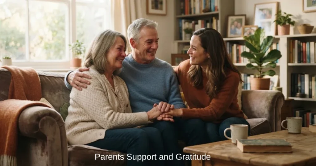 parents support gratitude